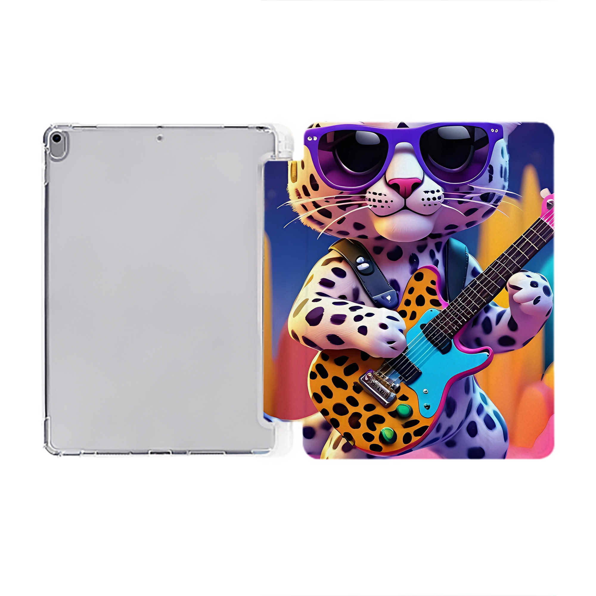 （画像用） ミッキーマウス Mickey Mouse IPad ケース ペン収納付き 三つ折りスタンド PUレザー×シリコン 対応機種9.5/10.5/10.9インチ